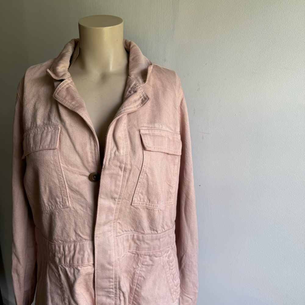 NWT Madewell x MN Dye Studio Denim Patch-Pocket Mini Dress - Picture 7 of 15